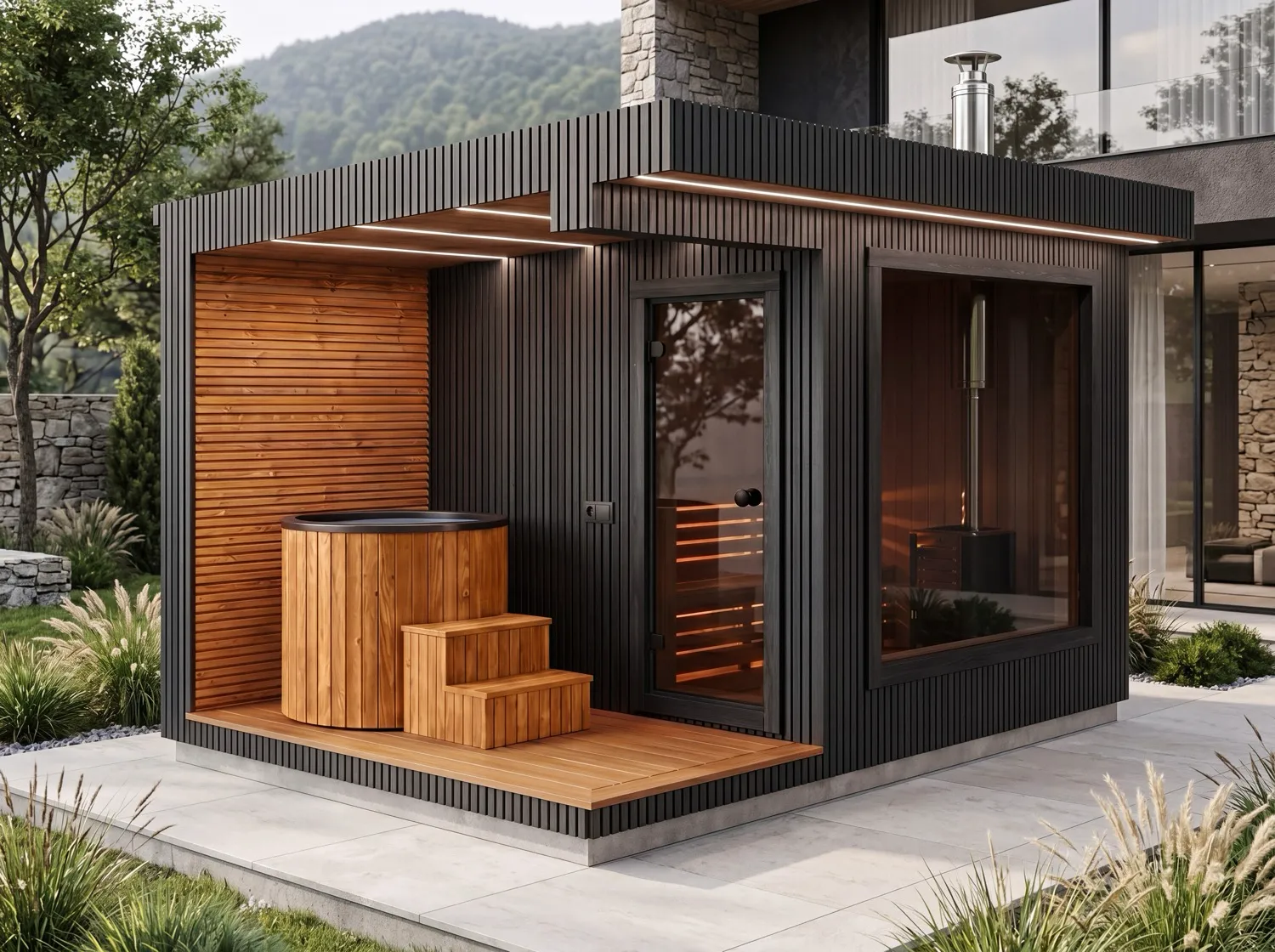 Nordlys lauko sauna